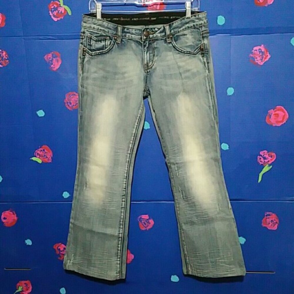 REROCK for Express Boot Jeans Size 8 - Picture 2 of 8